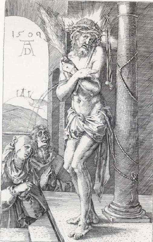 Albrecht Durer The Man of Sorrow at the Column